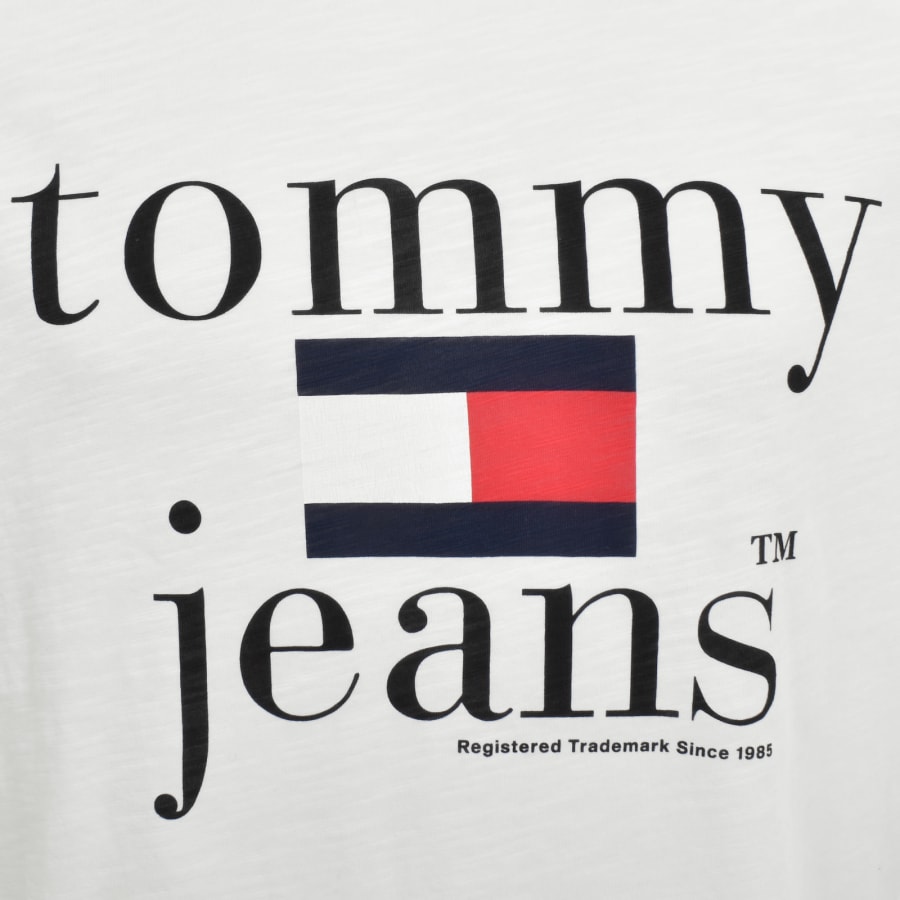 Tommy jeans classic logo t shirt clearance